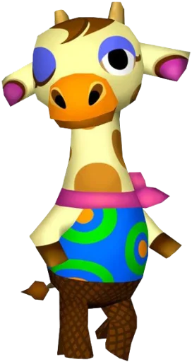 🦒 Стикер «Animal Crossing Characters» для Telegram