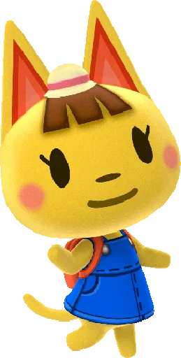 🐱 Стикер «Animal Crossing Characters» для Telegram