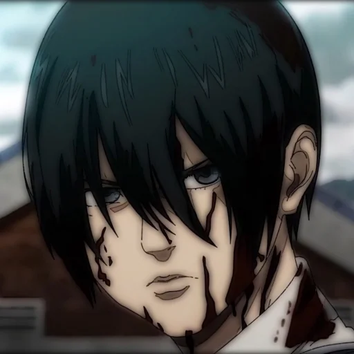 🧣 Стикер «Ackerman Mikasa» для Telegram
