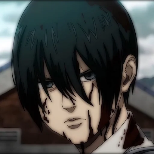 🧣 Стикер «Ackerman Mikasa» для Telegram