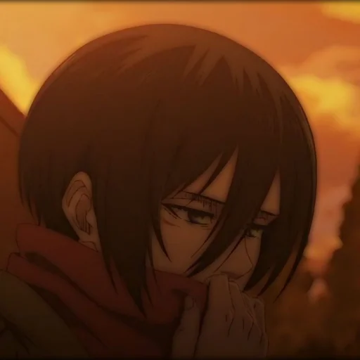 🧣 Стикер «Ackerman Mikasa» для Telegram