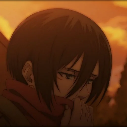 🧣 Стикер «Ackerman Mikasa» для Telegram