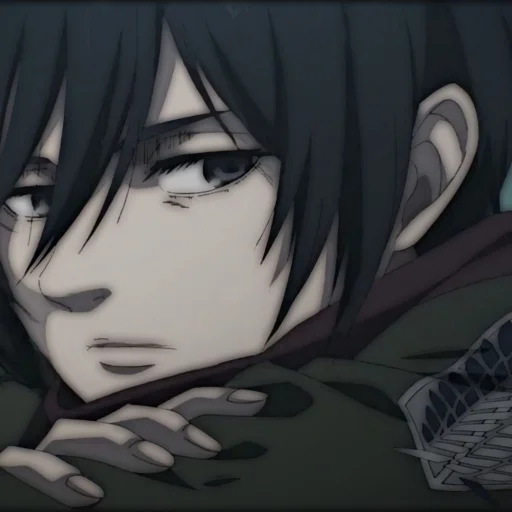 🧣 Стикер «Ackerman Mikasa» для Telegram
