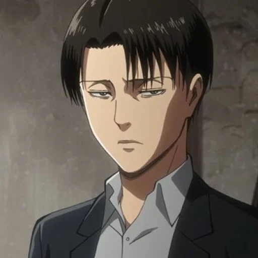 ⚔ Стикер «Levi Ackerman Леви Аккерман» для Telegram
