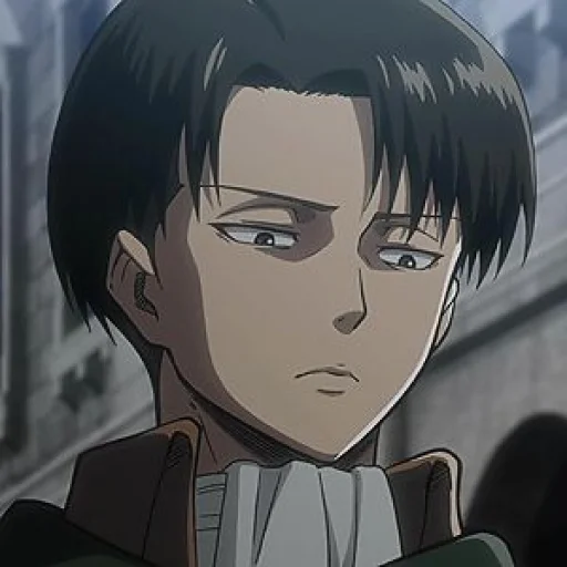 ⚔ Стикер «Levi Ackerman Леви Аккерман» для Telegram