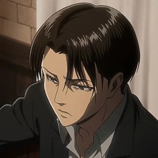 ⚔ Стикер «Levi Ackerman Леви Аккерман» для Telegram