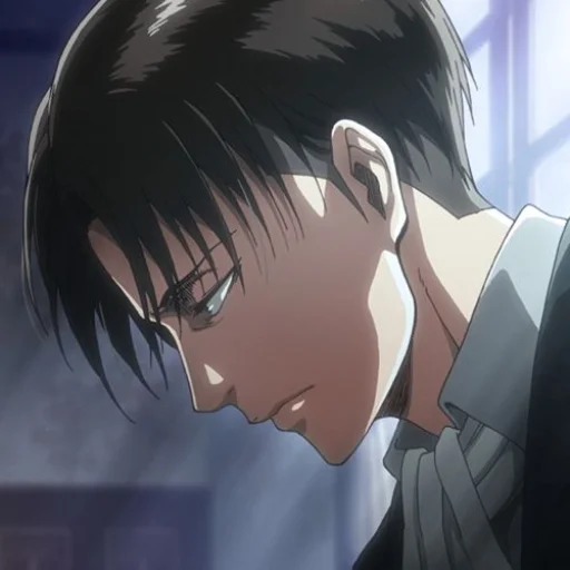 ⚔ Стикер «Levi Ackerman Леви Аккерман» для Telegram