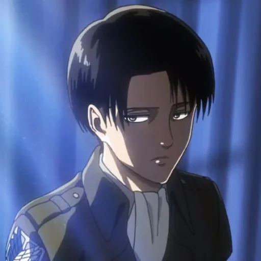 ⚔ Стикер «Levi Ackerman Леви Аккерман» для Telegram