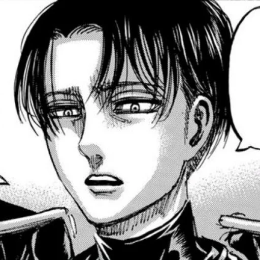 ⚔ Стикер «Levi Ackerman Леви Аккерман» для Telegram