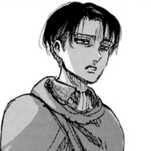⚔ Стикер «Levi Ackerman Леви Аккерман» для Telegram