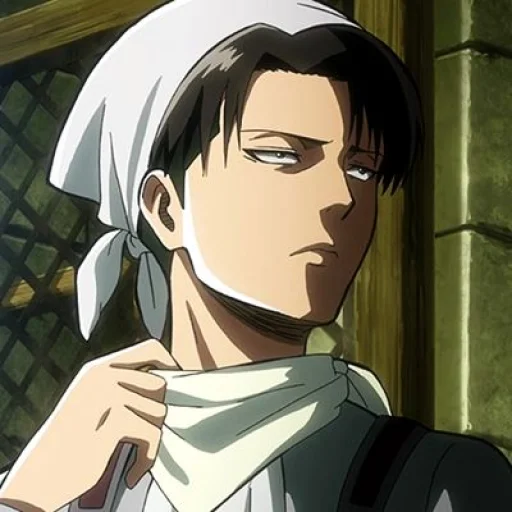 ⚔ Стикер «Levi Ackerman Леви Аккерман» для Telegram