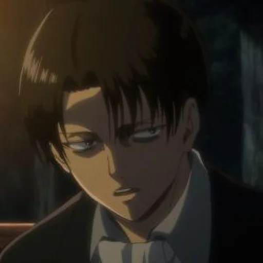 ⚔ Стикер «Levi Ackerman Леви Аккерман» для Telegram