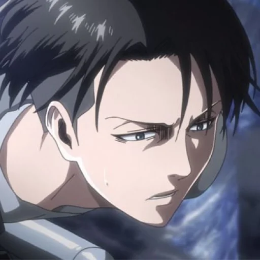 ⚔ Стикер «Levi Ackerman Леви Аккерман» для Telegram