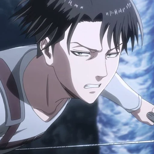 ⚔ Стикер «Levi Ackerman Леви Аккерман» для Telegram
