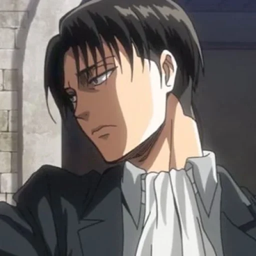⚔ Стикер «Levi Ackerman Леви Аккерман» для Telegram