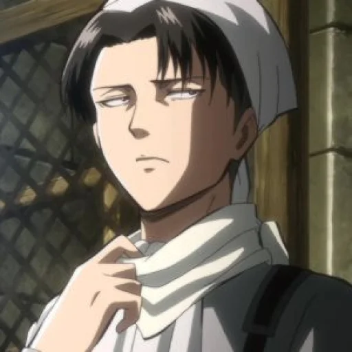⚔ Стикер «Levi Ackerman Леви Аккерман» для Telegram