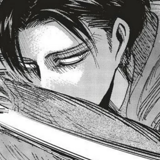 ⚔ Стикер «Levi Ackerman Леви Аккерман» для Telegram
