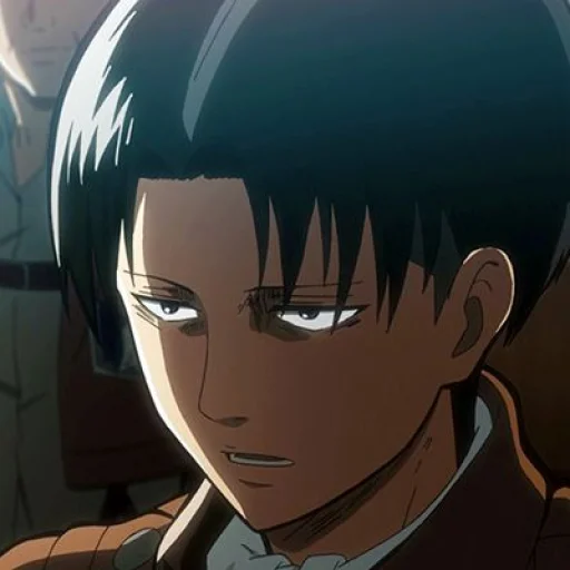 ⚔ Стикер «Levi Ackerman Леви Аккерман» для Telegram