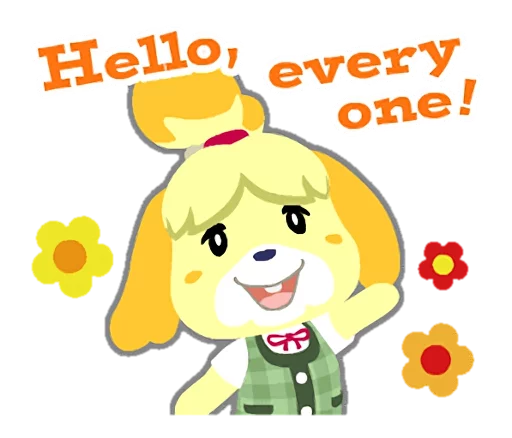 Стикерпак ACNL для Telegram