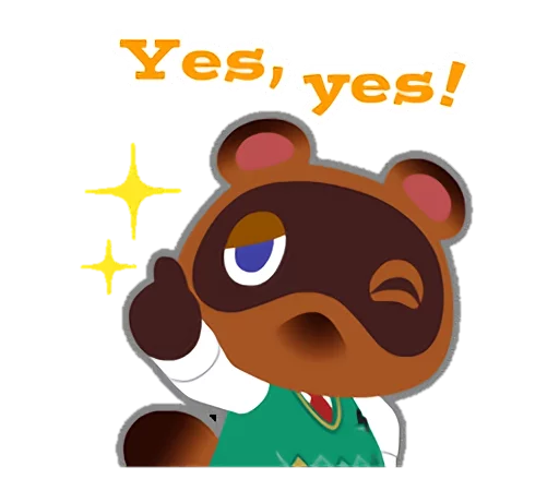 🌟 Стикер «ACNL» для Telegram