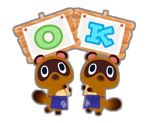 👍 Стикер «ACNL» для Telegram