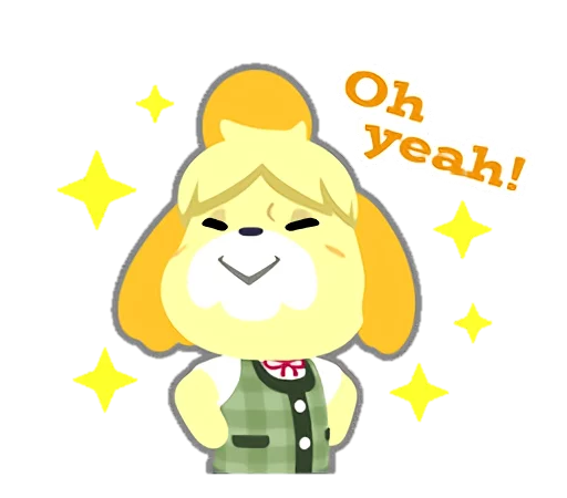 ✨ Стикер «ACNL» для Telegram