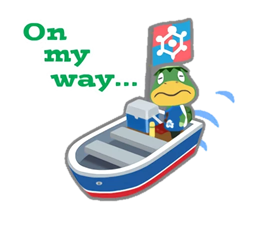 🚣 Стикер «ACNL» для Telegram