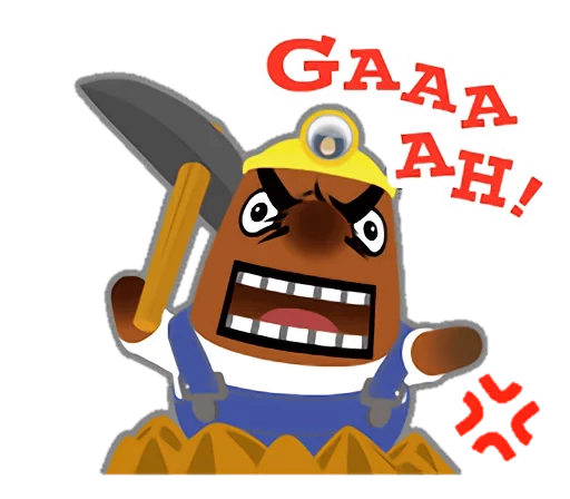 💢 Стикер «ACNL» для Telegram