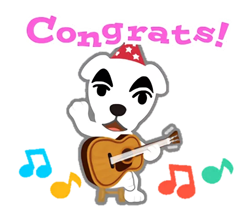 🎶 Стикер «ACNL» для Telegram