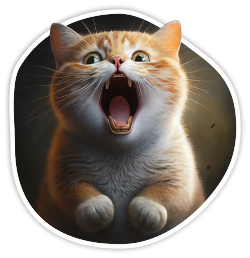 😿 Стикер «adadem cats» для Telegram