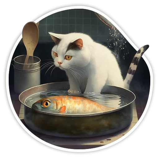 🤪 Стикер «adadem cats» для Telegram