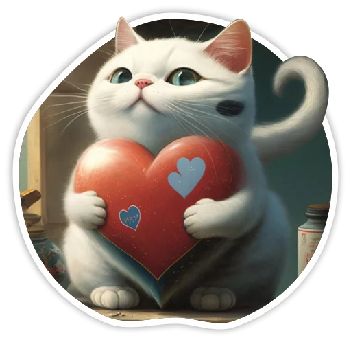 💌 Стикер «adadem cats» для Telegram