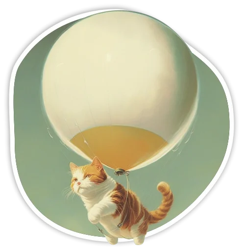 🕺 Стикер «adadem cats» для Telegram
