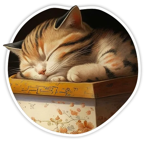 💤 Стикер «adadem cats» для Telegram