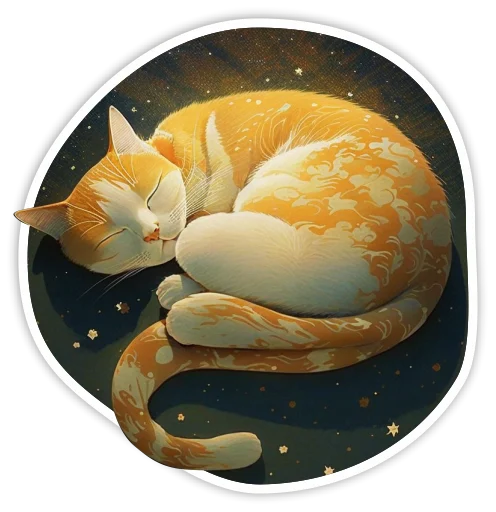 💤 Стикер «adadem cats» для Telegram
