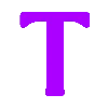 🟣 Эмодзи «Адаптивные буквы и иконки, цвет меняется на тёмной теме тг» для Telegram