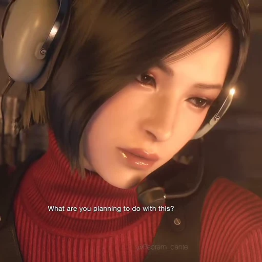 🥀 Стикер «Ada wong I» для Telegram
