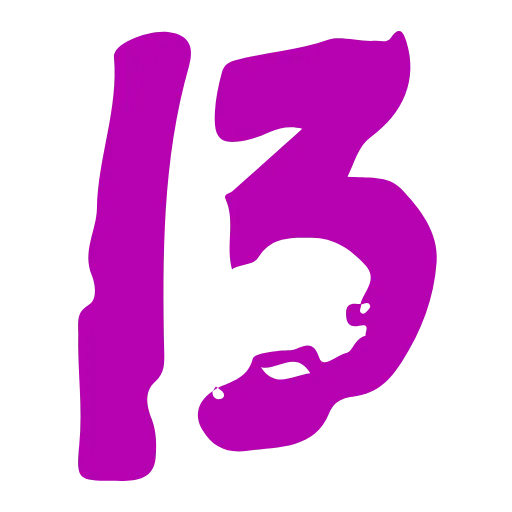 Стикер 39 131313
