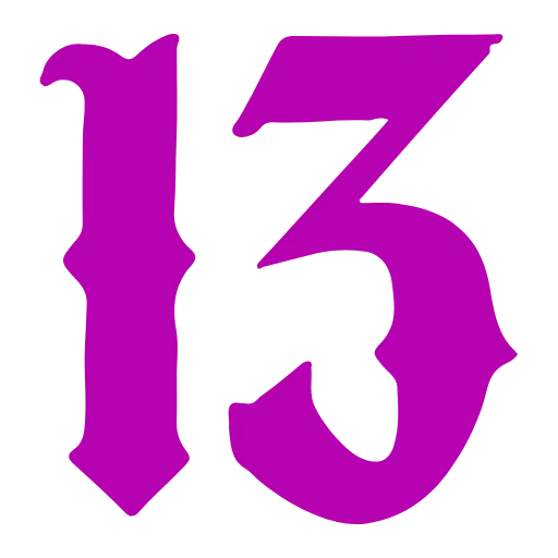 Стикер 49 131313