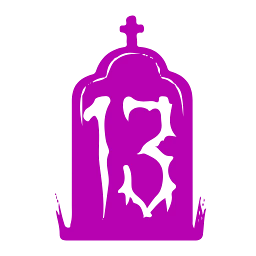 Стикер 50 131313