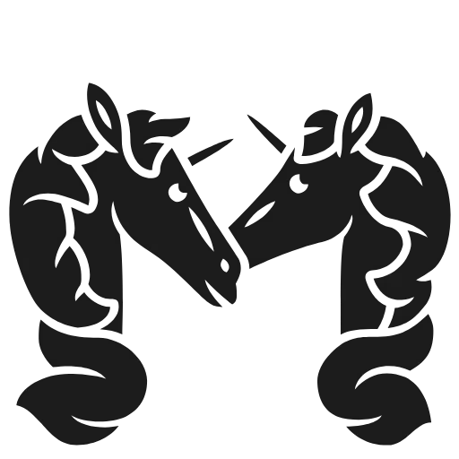 🔠 Эмодзи «Unicorn Arthur R. F - адаптивный шрифт, английский» для Telegram
