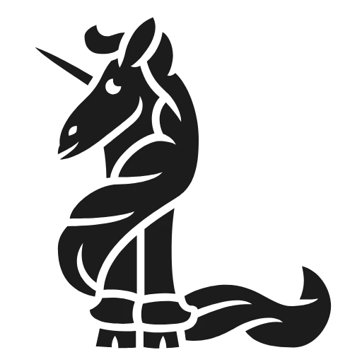 🔠 Эмодзи «Unicorn Arthur R. F - адаптивный шрифт, английский» для Telegram
