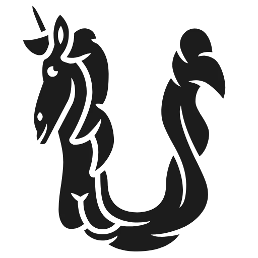 🔠 Эмодзи «Unicorn Arthur R. F - адаптивный шрифт, английский» для Telegram