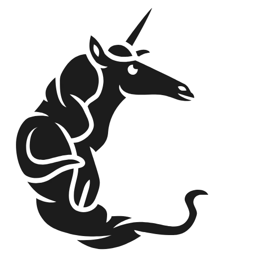 🔠 Эмодзи «Unicorn Arthur R. F - адаптивный шрифт, английский» для Telegram