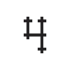 Стикер 44 adaptive gothic