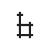 Стикер 30 adaptive gothic