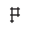 Стикер 18 adaptive gothic