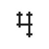 Стикер 25 adaptive gothic