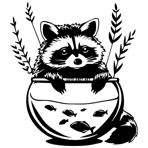 Стикер 35 Еноты