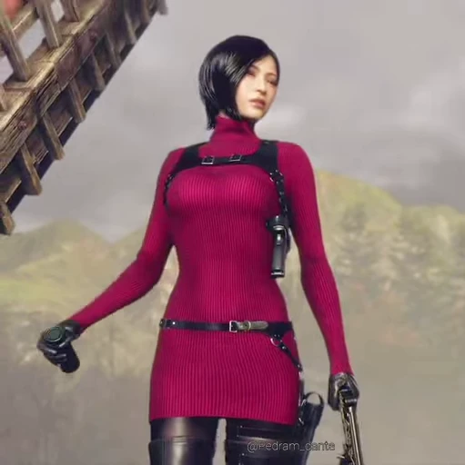 🥀 Стикер «Ada Wong» для Telegram